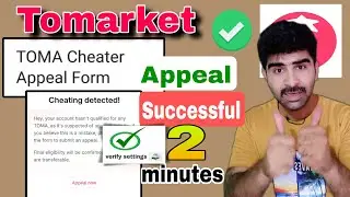 Tomarket 2 Appeal sambit From tomarket Appeal solution Tomarket Appeal successful tomarket Scam