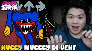 HUGGY WUGGY JUMPSCARE LAGI DI DALEM VENT!! | VS Poppy Playtime - Friday Night Funkin