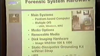 Black Hat USA 2001 - Computer Forensics: A Critical Process in Your Incident Response Plan