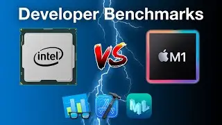 Programmer Benchmarks Apple Silicon M1 vs. Intel
