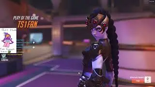 POTG! IDDQD WIDOW MAIN! IDDQD WIDOWMAKER GAMEPLAY OVERWATCH 2 SEASON 15 TOP 500