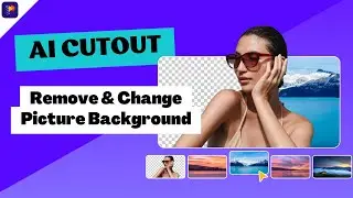 AI Smart Cutout | How to Remove and Change Any Picture Background 2024