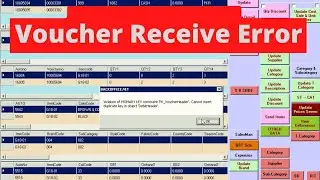 Head office Voucher Receive Error |Violation Of PRIMARY KEY Constraint| |Mansoor Anwar|(Urdu/Hindi)