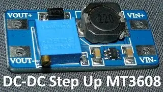 Повышающий DC-DC Step Up преобразователь напряжения MT3608 на 2 А