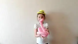 Очень красивый лебедь из шариков шдм. Very beautiful Swan of balls SHDM