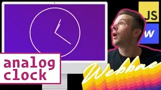 🔴 LIVE: Analog Clock in Webflow with Javascript