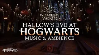 Halloween at Hogwarts 🎃 | Harry Potter Music & Ambience