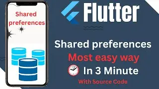 Flutter shared preferences easy way