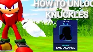 How to Unlock *KNUCKLES* in Sonic Speed Simulator / Roblox