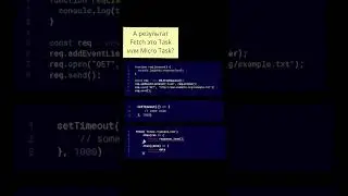 Результат fetch – это микро задача?