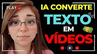 Converta TEXTOS em VÍDEOS com essa FERRAMENTA de IA