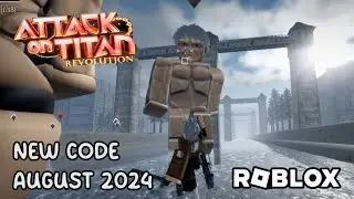 Roblox Attack On Titan Revolution New Code August 2024