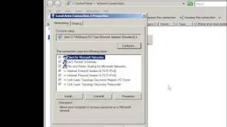 Windows: set static IP addresses