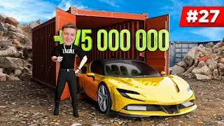 24 ЧАСА ХОЖУ НА СВАЛКУ И КОНТЕЙНЕРЫ! ПУТЬ БОМЖА #27 | РАДМИР РП