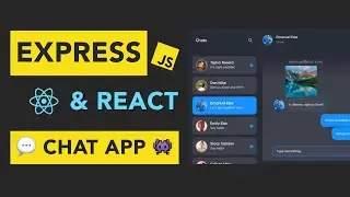 Express Full-Stack Chat App - add realtime chat to ANY Express/React project