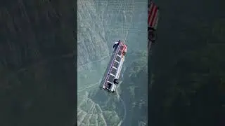 When Free Bird Solo Kicks In 🔥 Part III | Bus vs Big Ramp | BeamNGDrive #shorts #fyp #beamngdrive