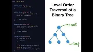 How to do level order traversal of a binary tree using queue data structure - BFS