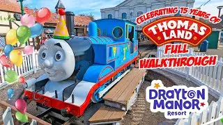 Celebrating 15 Years of Thomas Land at Drayton Manor Full Walkthrough (April 2023) [4K]