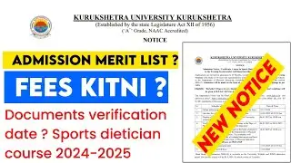 Kurukshetra University admission 2025-26 kurukshetra University 2025|Kurukshetra University news2025