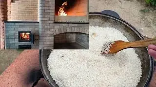 Не ракетная печь под казан своими руками в 500 раз дешевле стандартного печного комплекса из кирпича