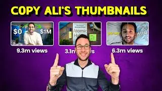Recreate Ali Abdaals YouTube Thumbnails | Full Canva Tutorial For Beginners