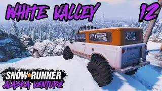 How to SCOUT White Valley and UPGRADE locations | SnowRunner Alaska Walkthrough