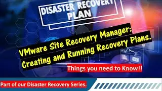 Creating and Running Recovery Plans. VMware Live Site Recover / Site Recovery Manager.