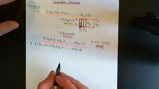 Solvable Groups Part 1