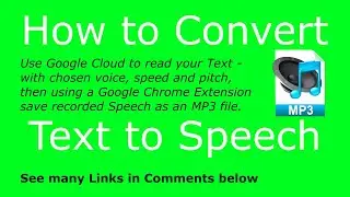 How to Convert Text to Speech