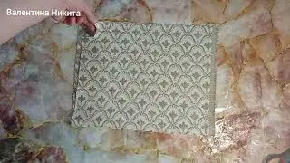 Шьём  КОСМЕТИЧКУ своими руками из остатков ткани.