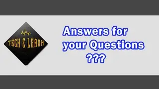 Answers For Your Questions