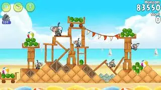 ANGRY BIRDS RIO BEACH VOLLEY (MAX SCORE)