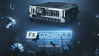 Очень удобный инструмент FX Console для Adobe After Effects !