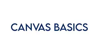 Canvas Basics