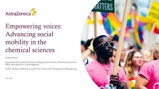 Empowering voices – Advancing social mobility in the chemical sciences