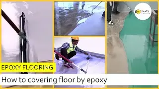 Epoxy floor covering