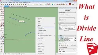 What is Divide Line in Sketchup | SketchUp Tutorial