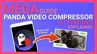 Mega Guide to Panda Video Compressor – all features explained! On Android Smartphone.