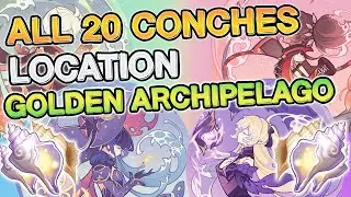 All 20 Phantasmal Conches Locations | Detailed Guide | Step by Step | Genshin 2.8