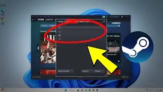 Change Steam Game Download Location | How To change steam Install Path To Another Hard Drive 💽 ➜ 💽