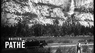 Time Out - Roosevelt Relaxes At Yosemite Park Aka Roosevelt Visits Yosemite Falls Lner (1938)