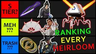 RANKING ALL HEIRLOOMS IN APEX LEGENDS SEASON 15 | Apex Legends TIER LIST