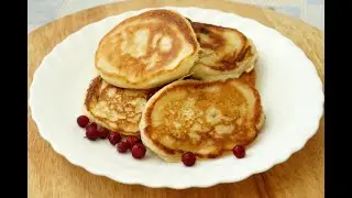 Пышные Оладьи как Пух! Проще и Вкуснее Рецепта Вы Не Найдете!