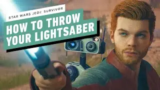 Star Wars Jedi: Survivor - How to Throw Your Lightsaber
