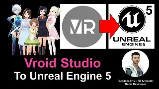 Vroid Studio to Unreal Engine 5 - Full Tutorial Workflow