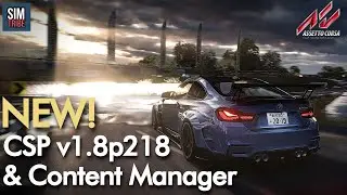 NEW CSP 1.80 preview 218 (with rain) and Content Manager | What's changed? | Assetto Corsa Mods 2023