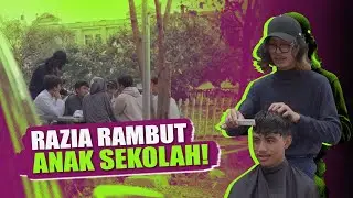 RAZIA RAMBUT ANAK SEKOLAH YANG LAGI NONGKRONG!! KENA LU!