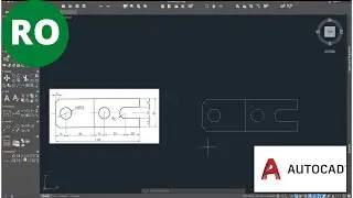 AutoCAD - 2D Tutorial pentru începători - Exercițiu 1