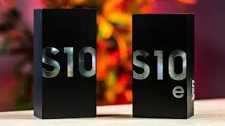 Unboxing & Versus: Samsung Galaxy S10e & S10