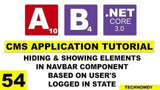 Hiding & Showing Elements in Navbar Component based on User's Logged In State in | Angular 10